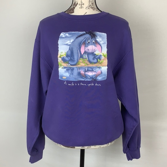 Vintage Tops - Vintage Disney Store 1990’s Eeyore sweatshirt